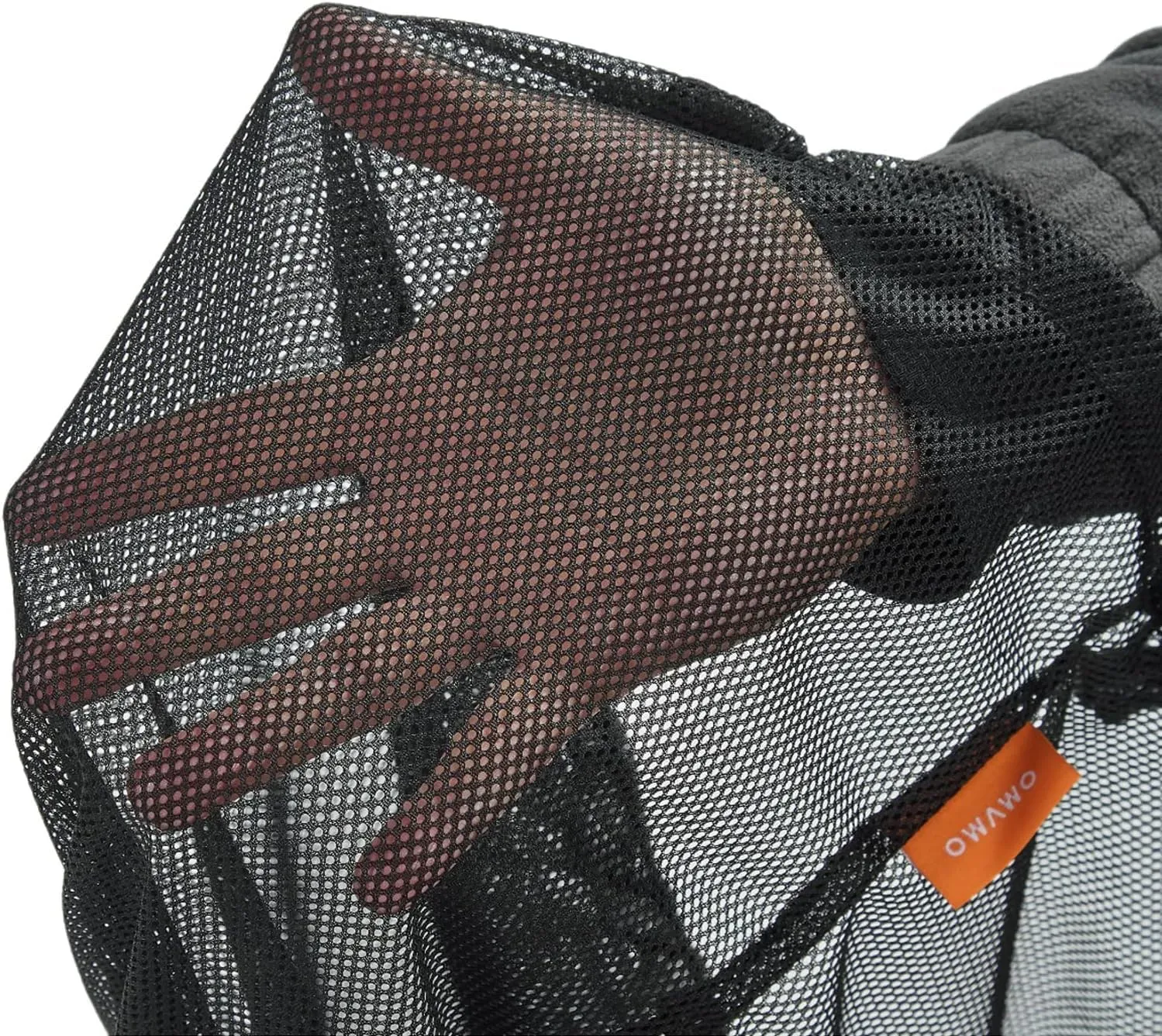 1Pcs 255L Mesh Sleeping Bag Storage Sack Stuff Sack Mesh Laundry Bag Drawstring BagTear-Resistant Polyester Mesh,300D Oxford Bottom,Anti-Dirt and Water-Resistant.