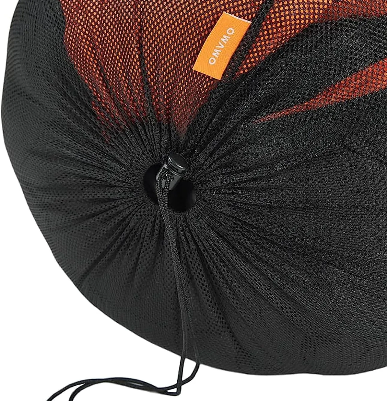1Pcs 255L Mesh Sleeping Bag Storage Sack Stuff Sack Mesh Laundry Bag Drawstring BagTear-Resistant Polyester Mesh,300D Oxford Bottom,Anti-Dirt and Water-Resistant.