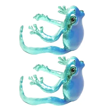 2 Pieces Cute Frog Ear Cuff Earrings For Women Green Vintage Frog Lizard Wrap Adjustable Tree Fr og Ring,Creative Adjustable Open Creative Fr ogs Shaped Crawler Earrings No Piercing Weird