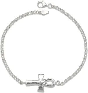 .925 Sterling Silver Anklet, Bracelet, Anklets for Women, Gift for Her, Delicate Anklet