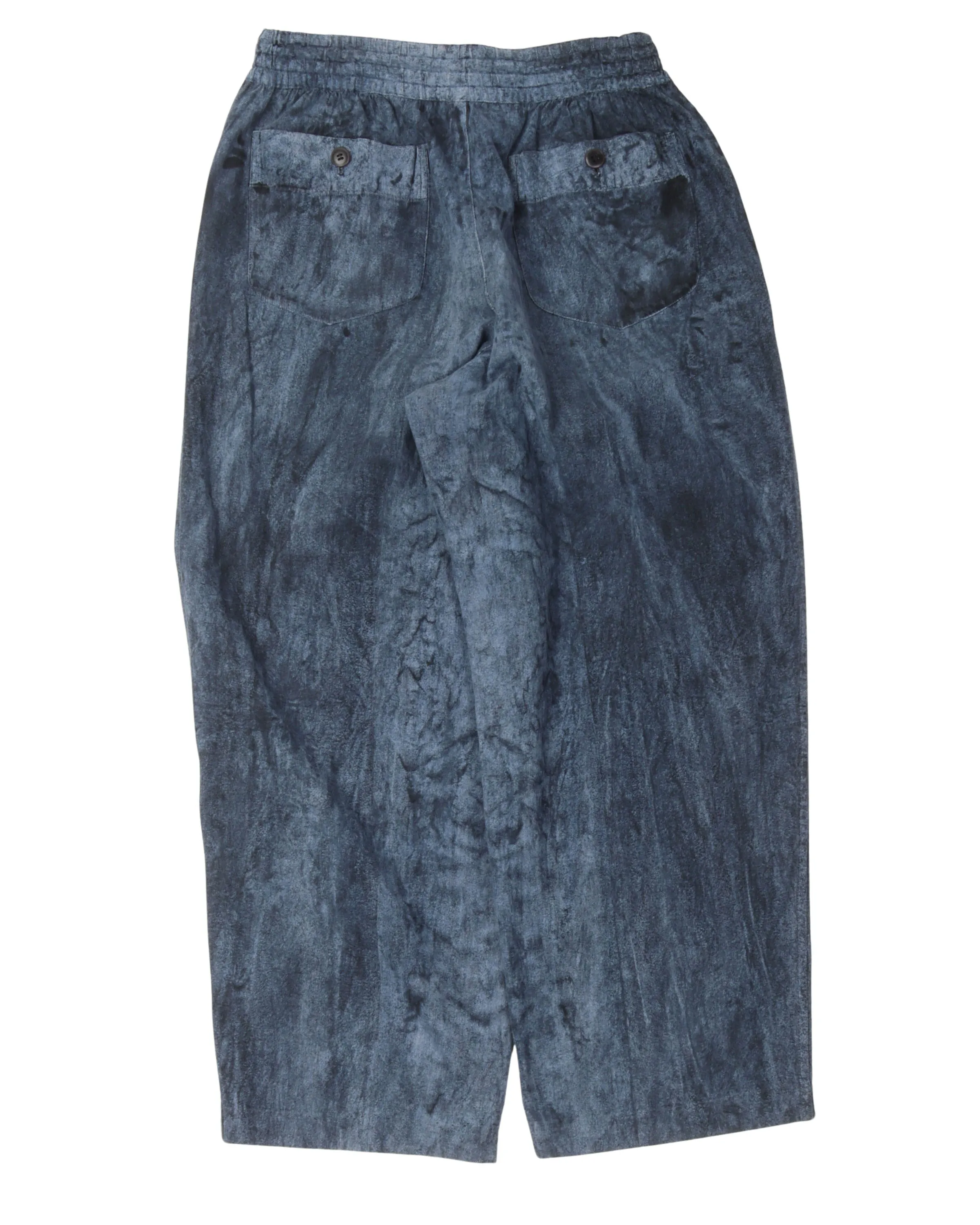 Acid Wash Easy Pants