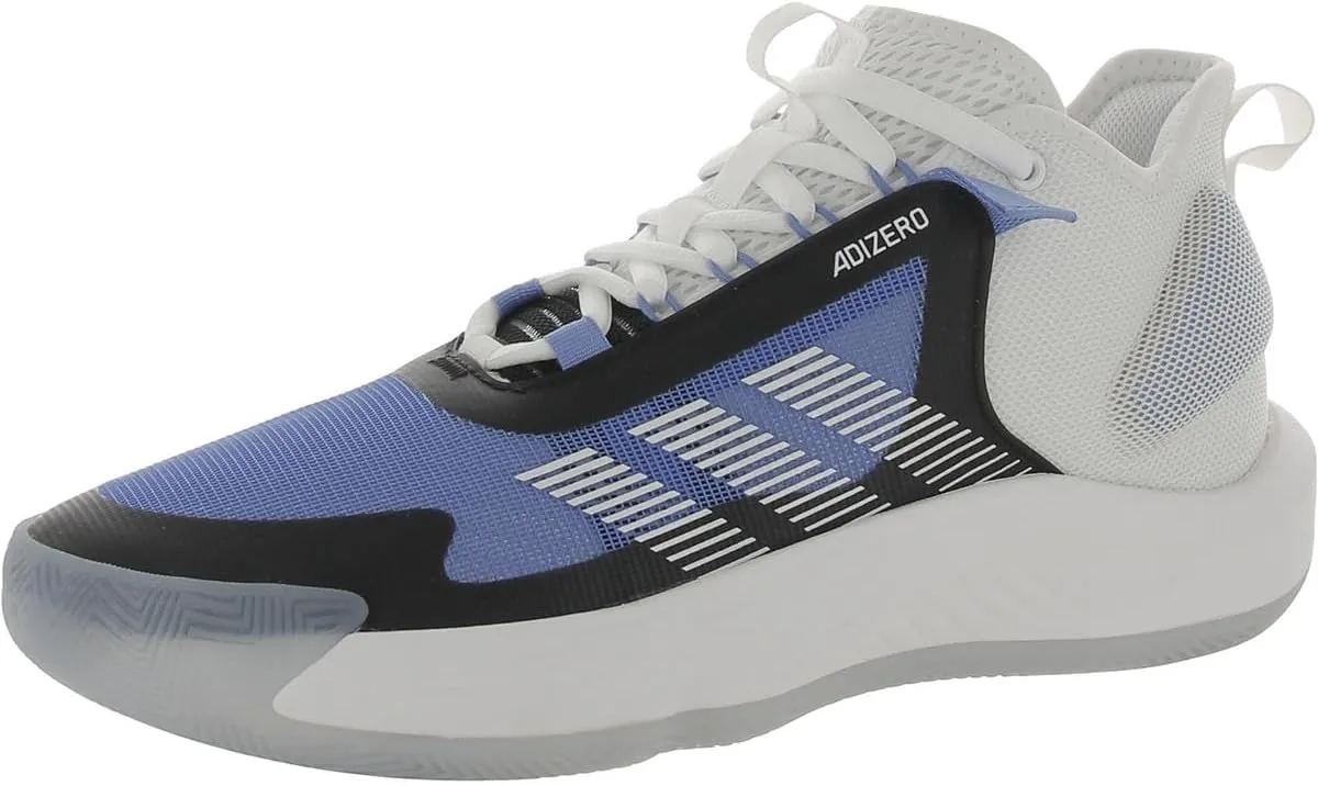 Adidas Mens Adizero Select Sport Gym Basketball Shoes White 11 Medium (D)