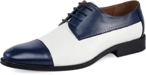 Amali Piedmont - Mens Dress Shoes - Oxford Shoes for Men - Tuxedo Shoes - Lace Up Mens Casual Dress Shoes