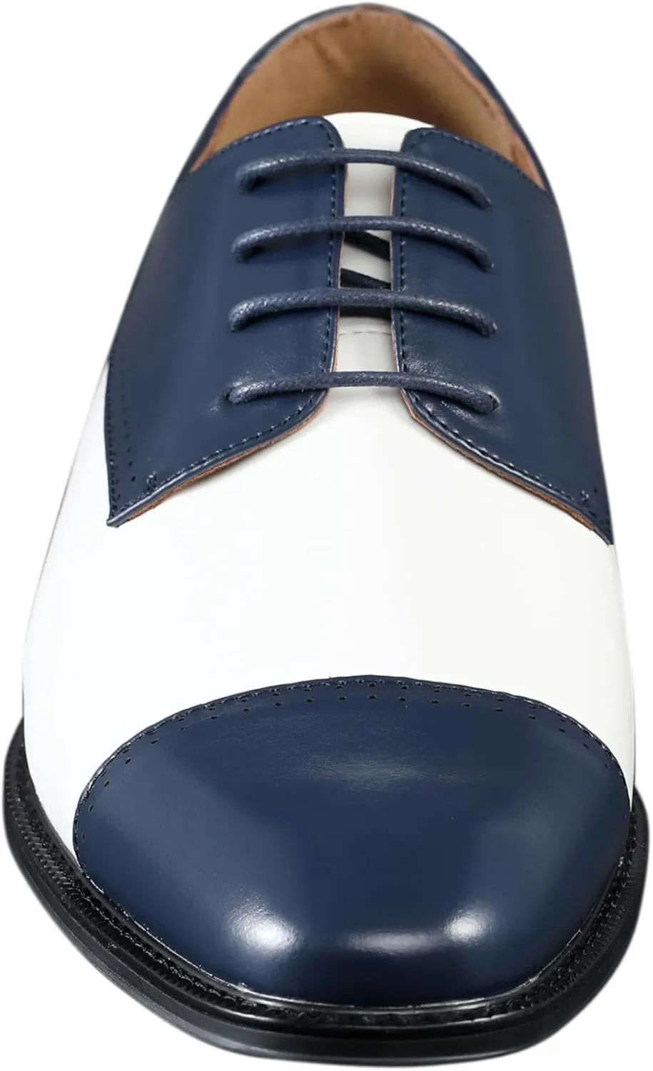 Amali Piedmont - Mens Dress Shoes - Oxford Shoes for Men - Tuxedo Shoes - Lace Up Mens Casual Dress Shoes