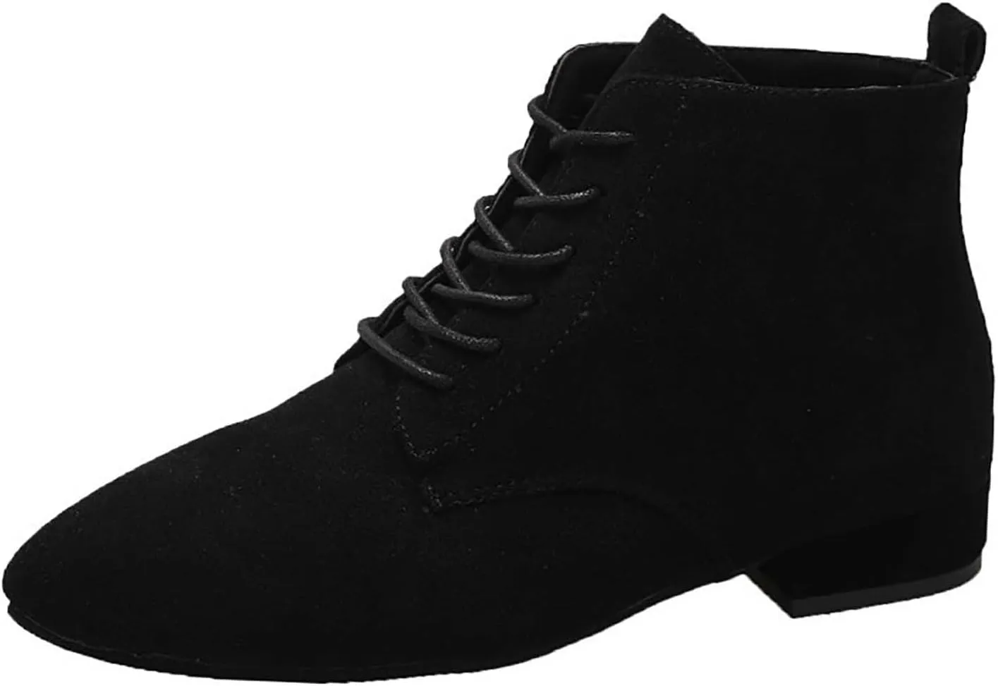 Ankle Boots Womens Black Boots Cute Fall Boots Women's Size 11 Womens Leather Booties and Ankle Boots No Heel Wide Width Booties for Women Low Heel