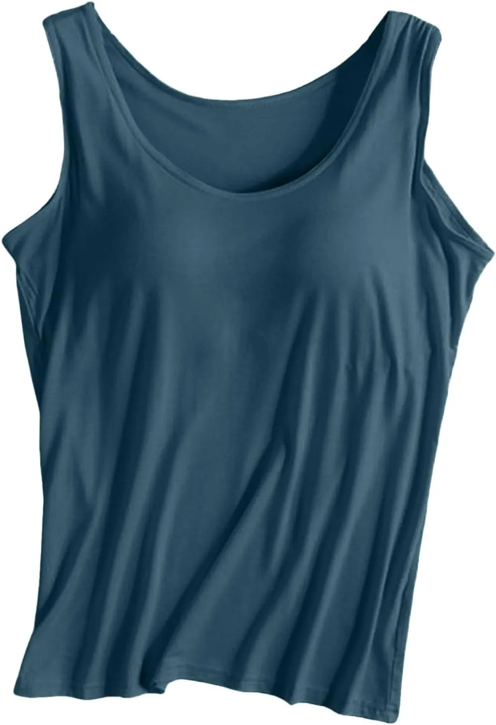 Athletic Tank Tops With Built In Bras For Women Workout Padded Wide Strap Yoga Sports Tees 2025 Summer Casual Shirt