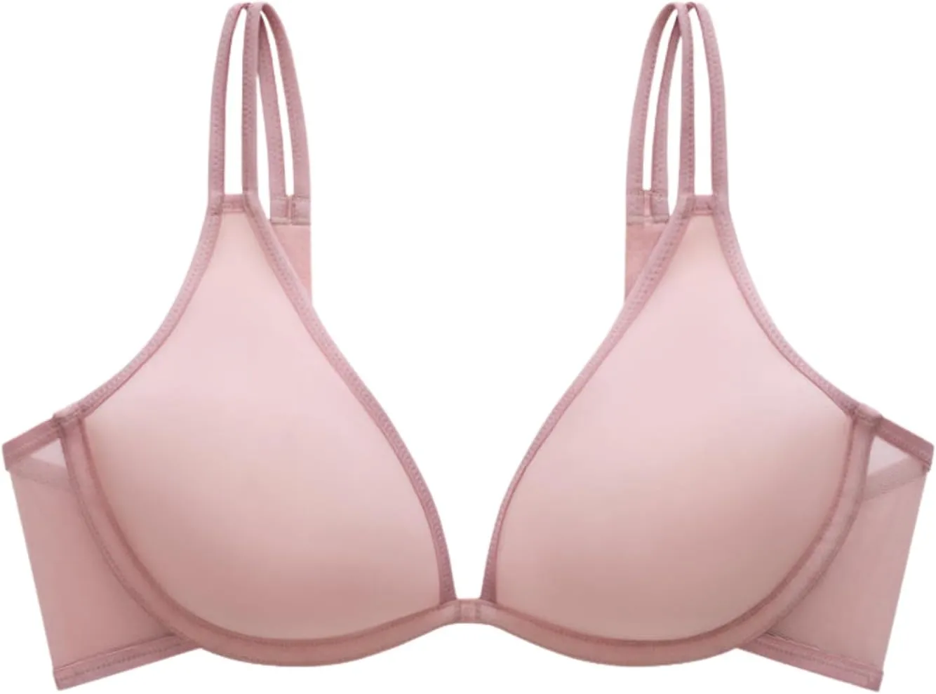 Bare Mesh Plunge Bra