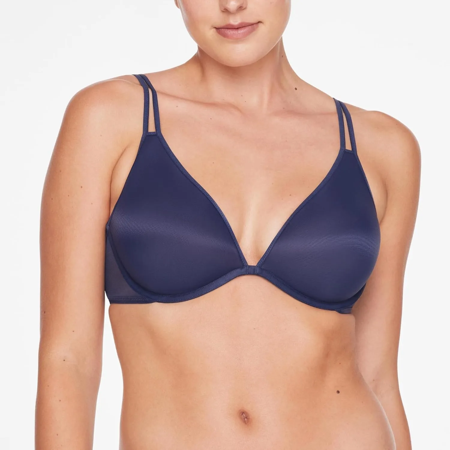 Bare Mesh Plunge Bra