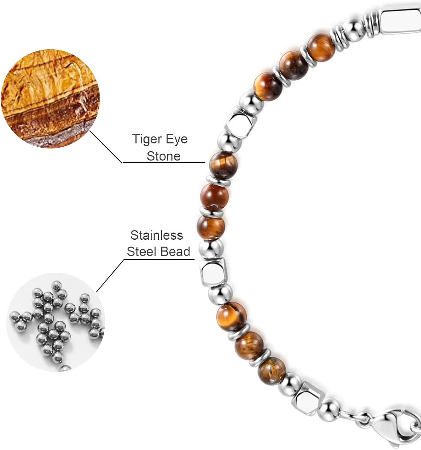 Beaded Bracelets for Women - Silver and Gold Boho Bracelets, Trendy Jewelry Gifts for Lover, Mom, Friends