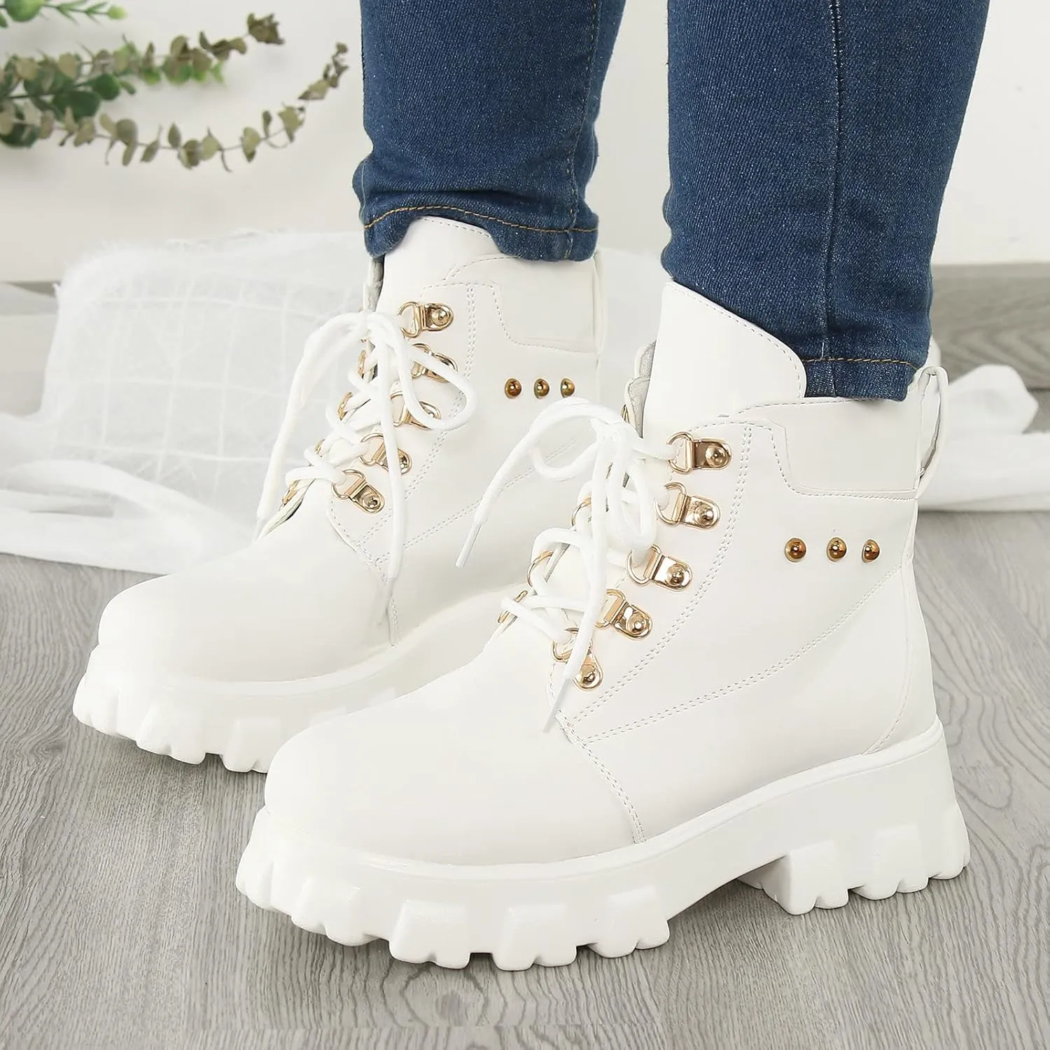 Black Booties Botas Negras Heel Boots for Women Women Business Casual Black and White Boots for Women Ankle Booties Sexy Low Heels Women's Ankle Boots Black