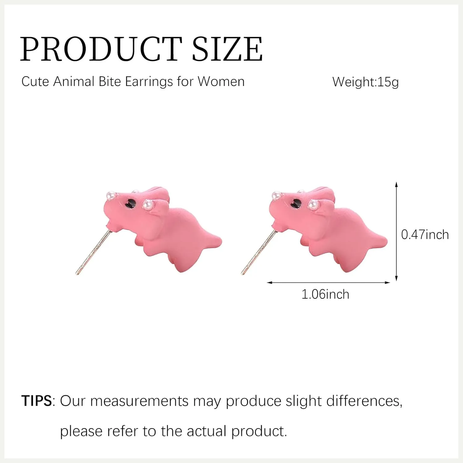 Cat Earrings for Women Trendy Stuff Cute Funny Animal Bite Stud Earrings Cat Jewelry Gifts for Animal Lovers Unique Gift