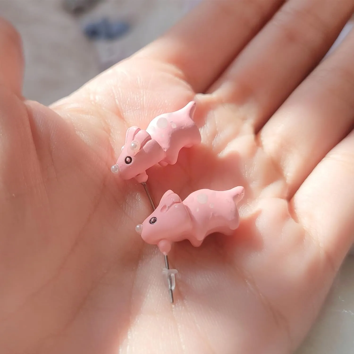 Cat Earrings for Women Trendy Stuff Cute Funny Animal Bite Stud Earrings Cat Jewelry Gifts for Animal Lovers Unique Gift