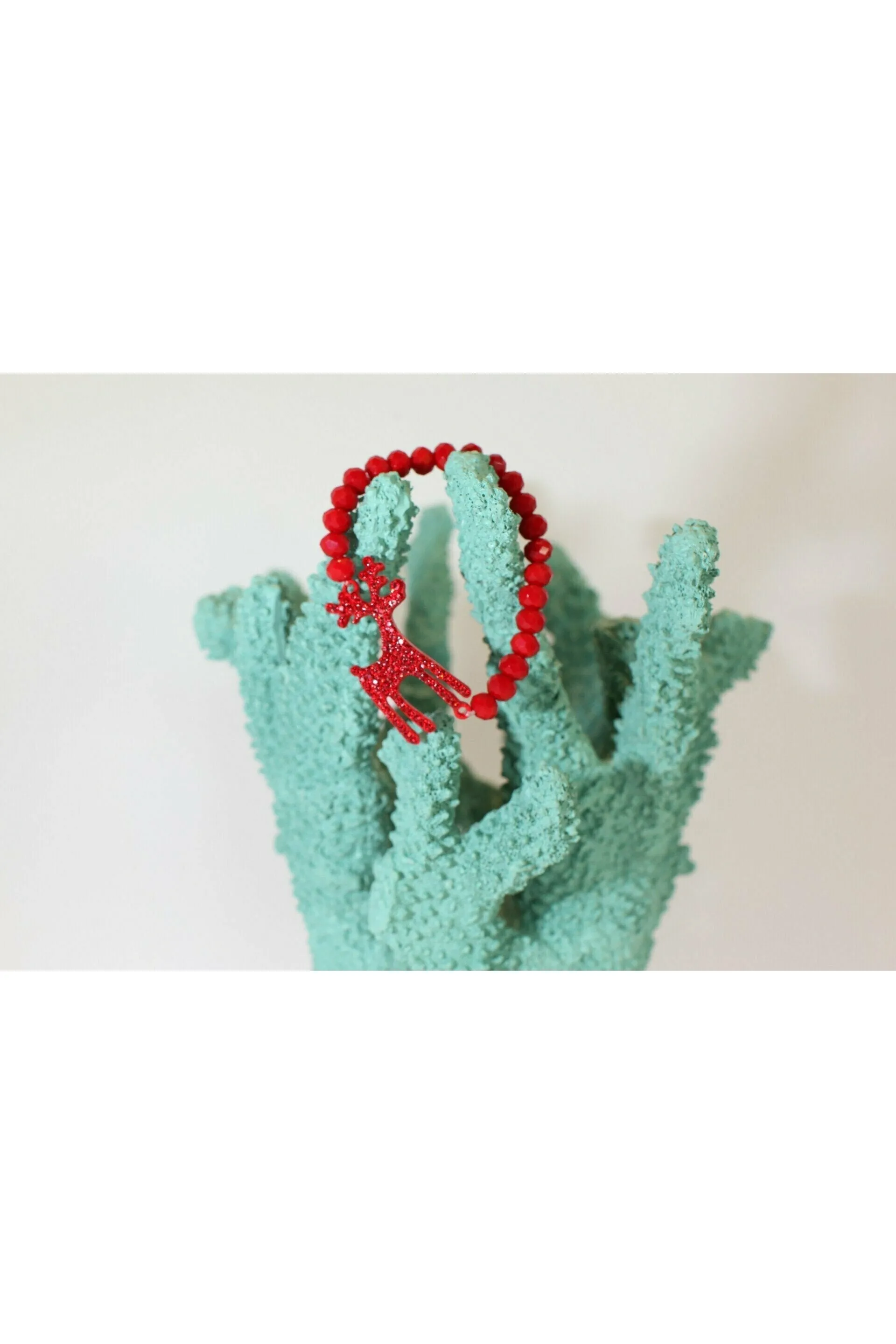 Christmas Reindeer Tassel Necklace