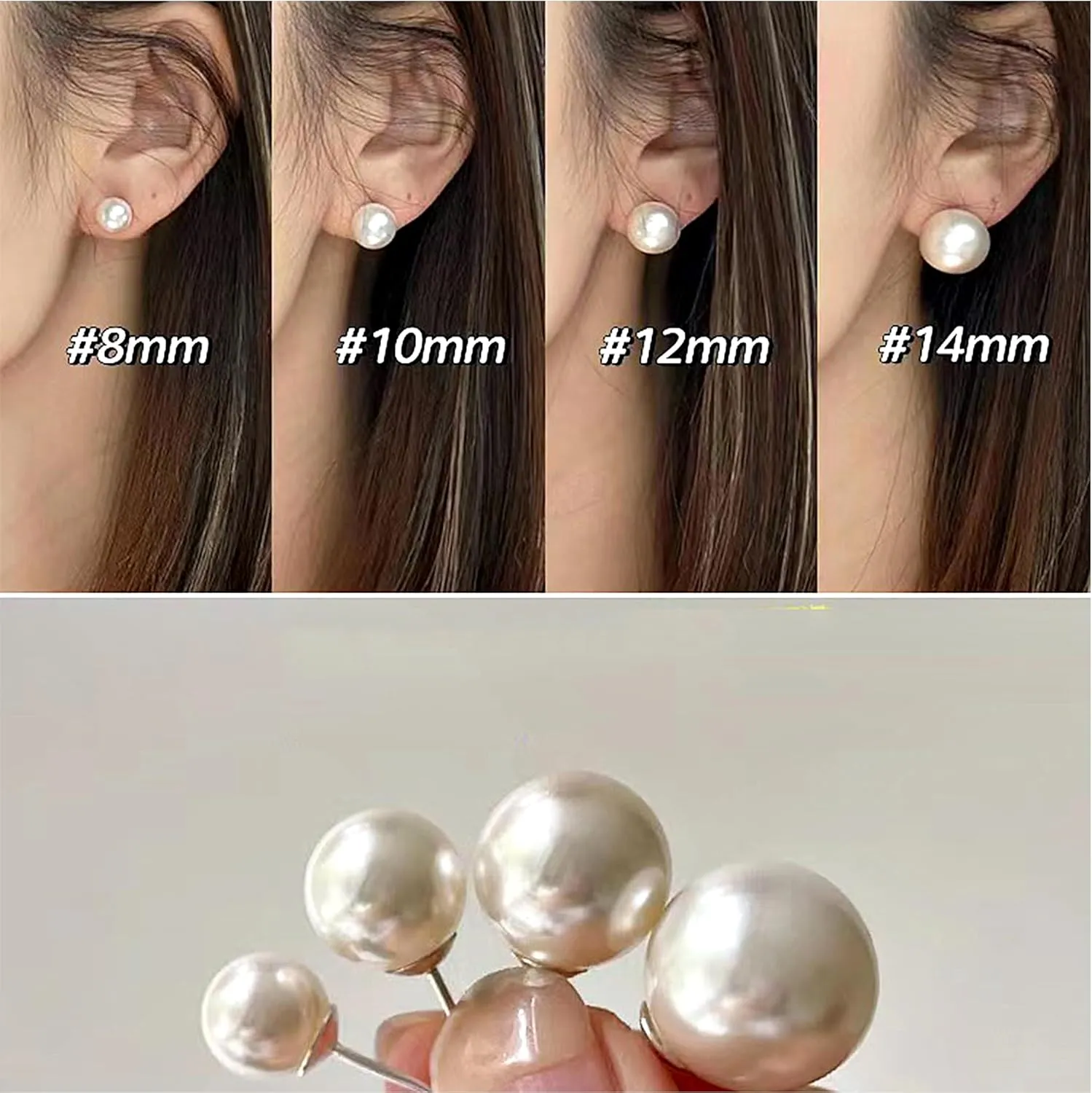 Classic Sterling Silver Pearl Stud Earrings in Gift Box - Perfect Bridesmaid Gift