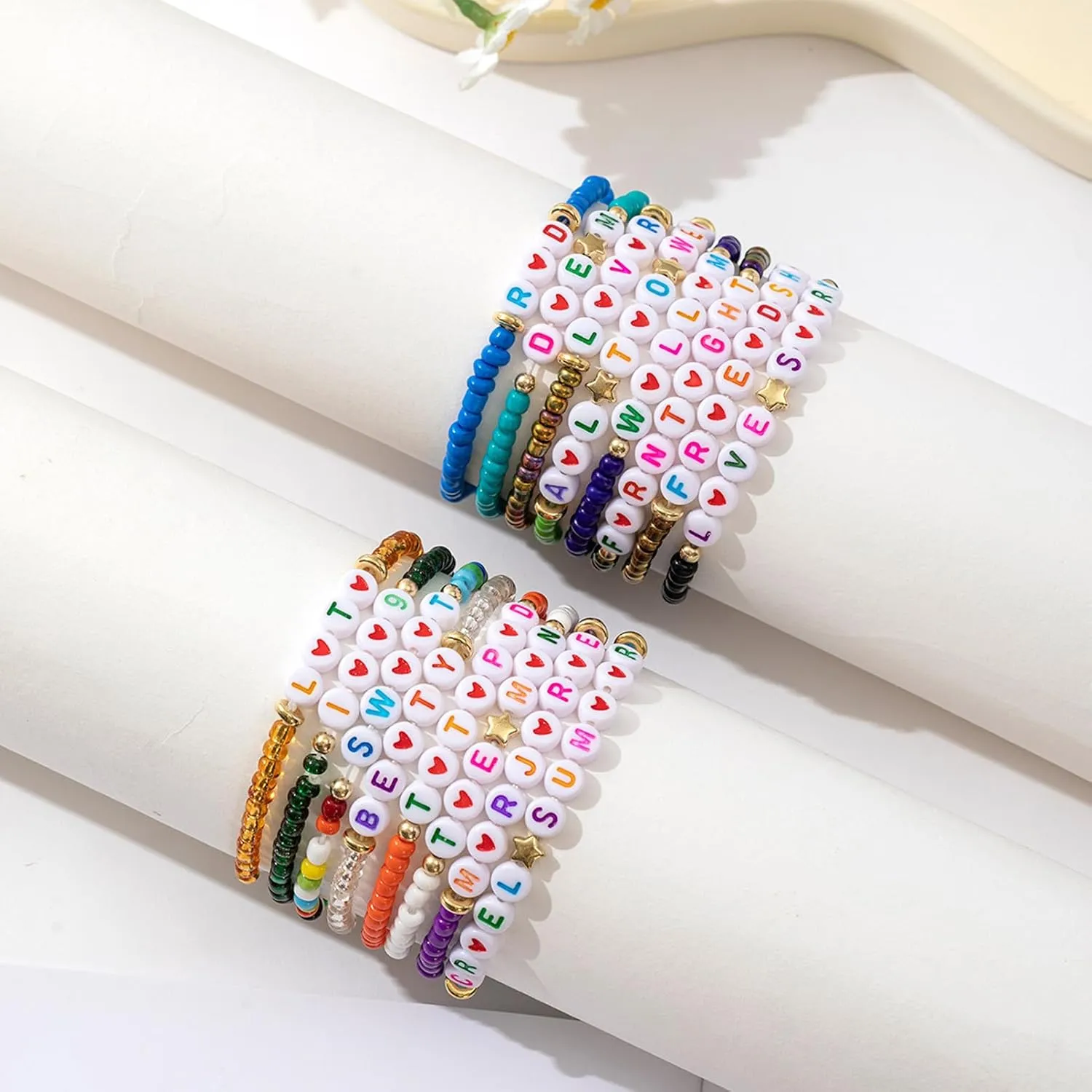 Clay Bead Friendship Bracelets for Women