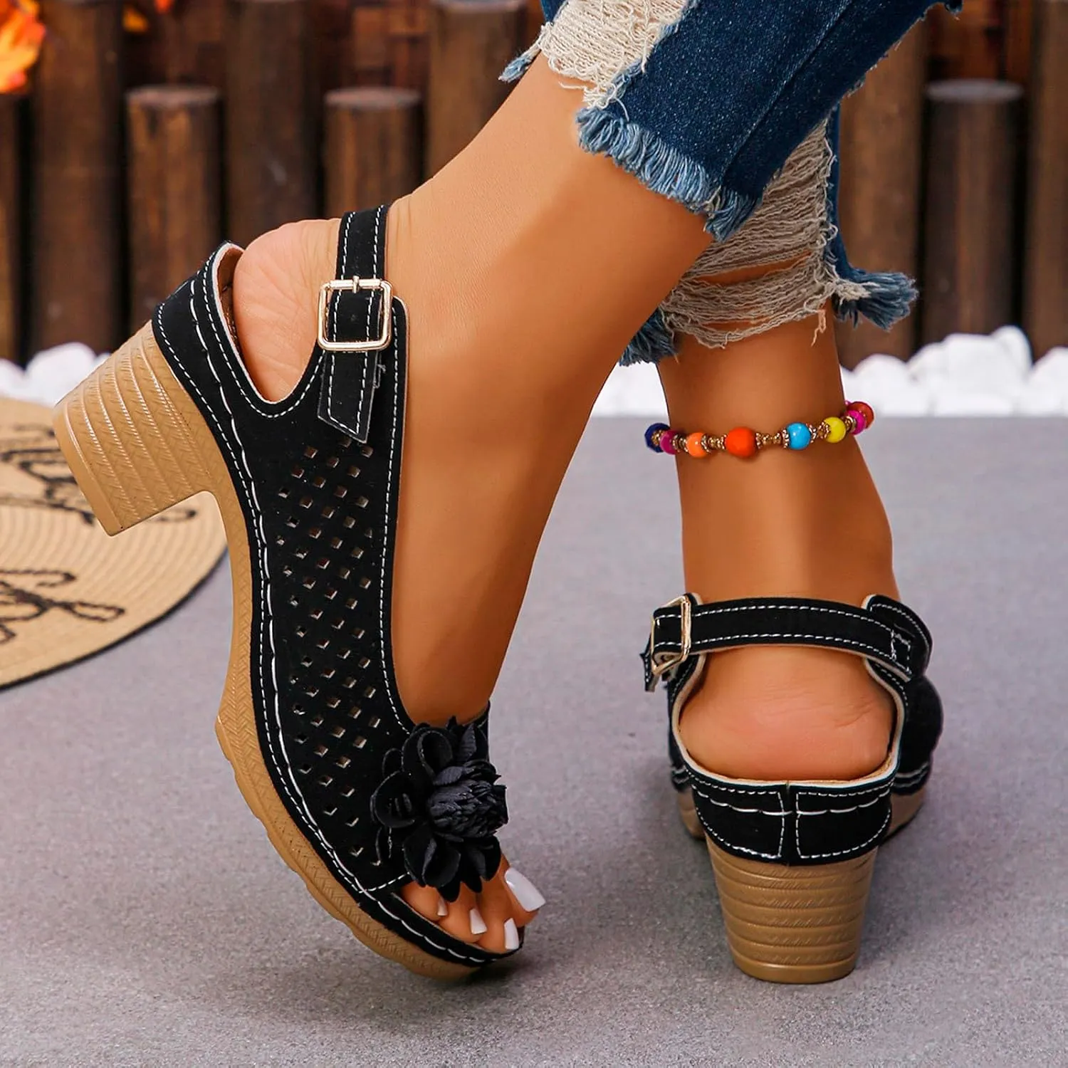Closed Toe Flats For Women Fancy Wedding Shoes With Arch Support Beach Orthotic Sandals Womens Platform Sandals