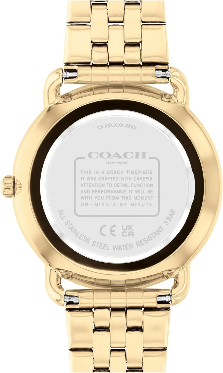 Coach Elliot Women's Watch | Sophisticated Elegance with Iconic Logo Detail | Premium Timepiece for Everyday Wear | Ideal Gift for Her | Water-Resistant | 36 mm