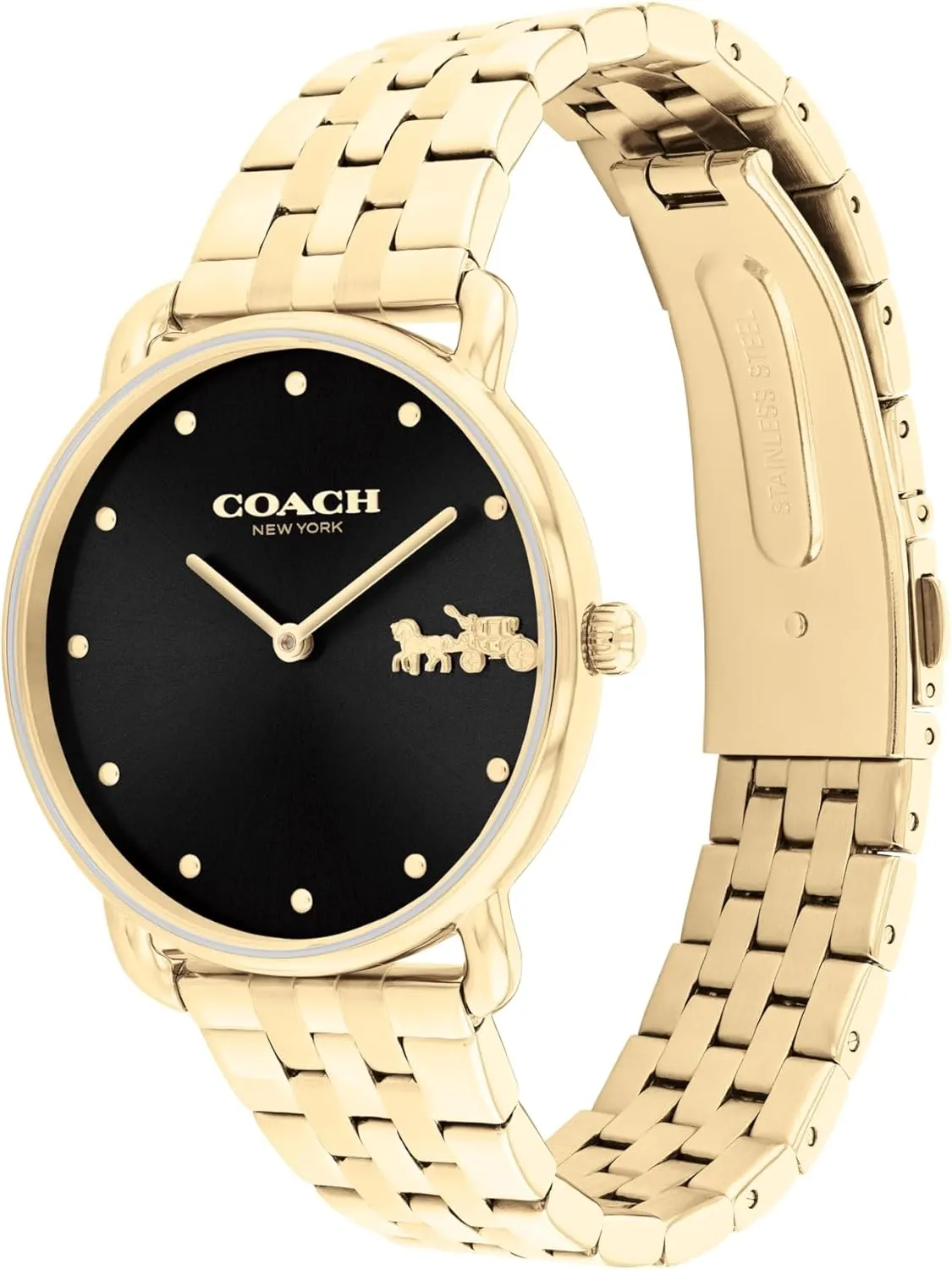Coach Elliot Women's Watch | Sophisticated Elegance with Iconic Logo Detail | Premium Timepiece for Everyday Wear | Ideal Gift for Her | Water-Resistant | 36 mm