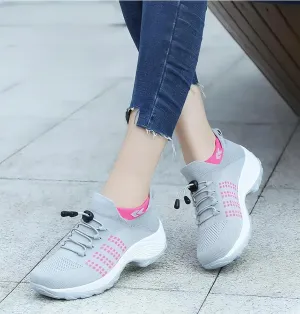 Comfortable Women's Shoes, Comfortwear Ortho Stretch Cushion Shoes, Sports Walking Shoes, Plus Size