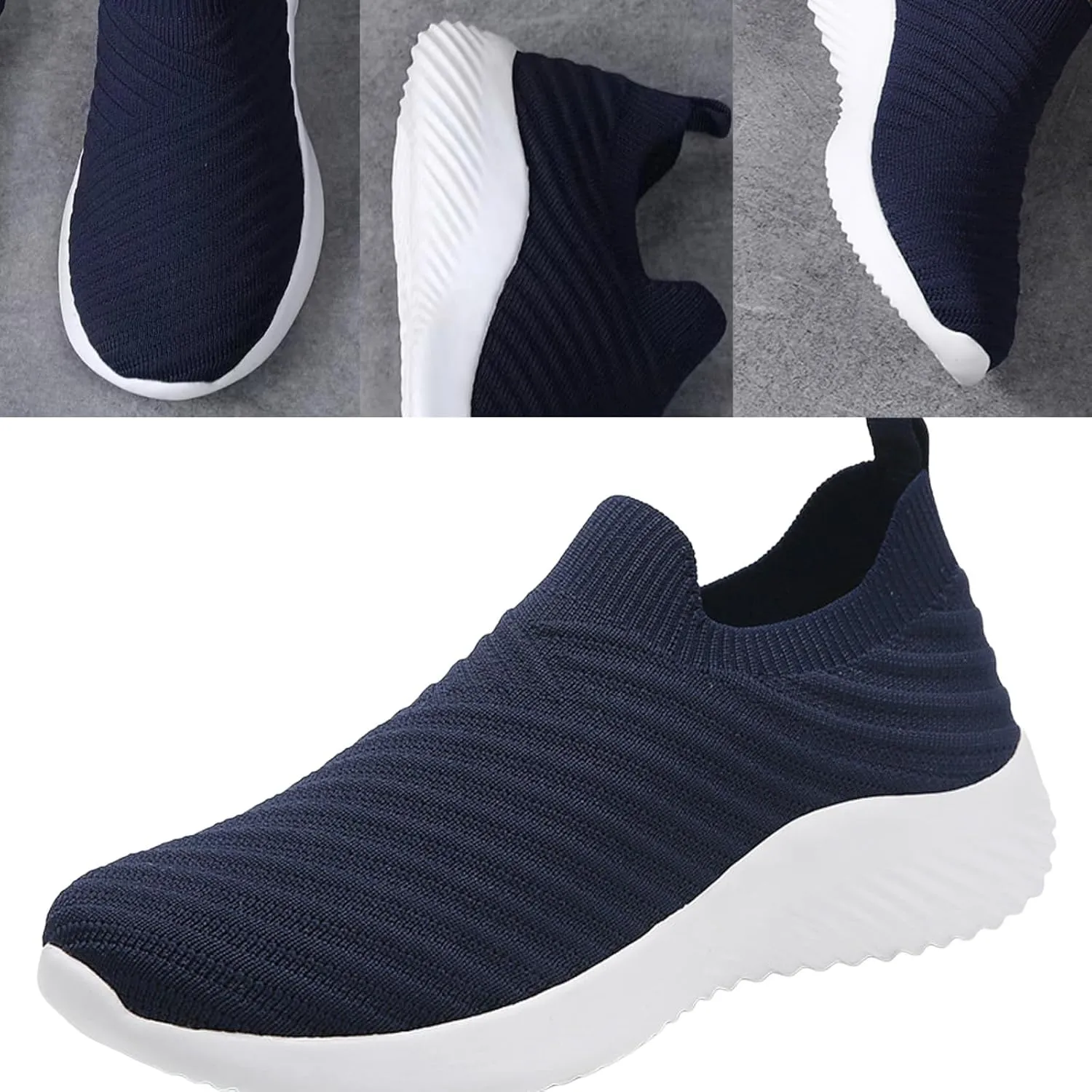 Comfortwear Ortho Shoes for Women Knit Mesh Running Sneakers Lightweight Comfort Mesh Breathable Travel Sports Shoes