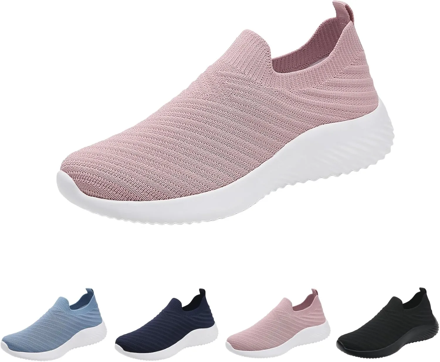 Comfortwear Ortho Shoes for Women Knit Mesh Running Sneakers Lightweight Comfort Mesh Breathable Travel Sports Shoes