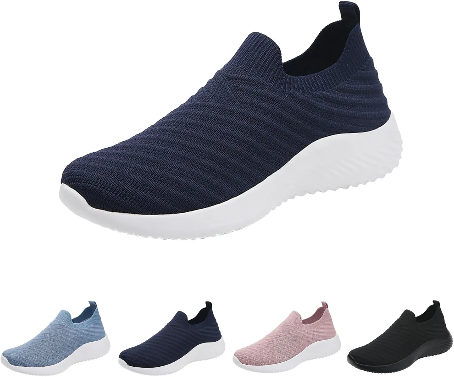 Comfortwear Ortho Shoes for Women Knit Mesh Running Sneakers Lightweight Comfort Mesh Breathable Travel Sports Shoes