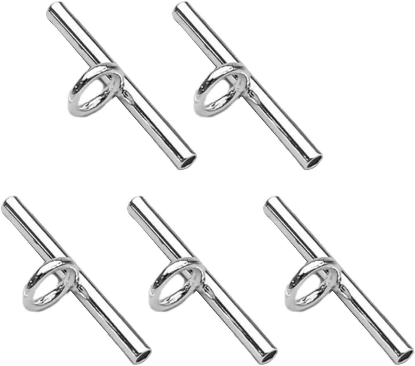 Convertible Necklace and Brooch Adapter Pin to Pendant Converters Jewelry Accessories Alloy for Brooch Necklace, 20MM, Silver