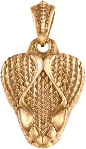 COPPERTIST.WU Rattlesnake Clip Pendant Necklace Snake Viking Amulet Pressable Fidget Jewelry Gift for Men Women Birthday