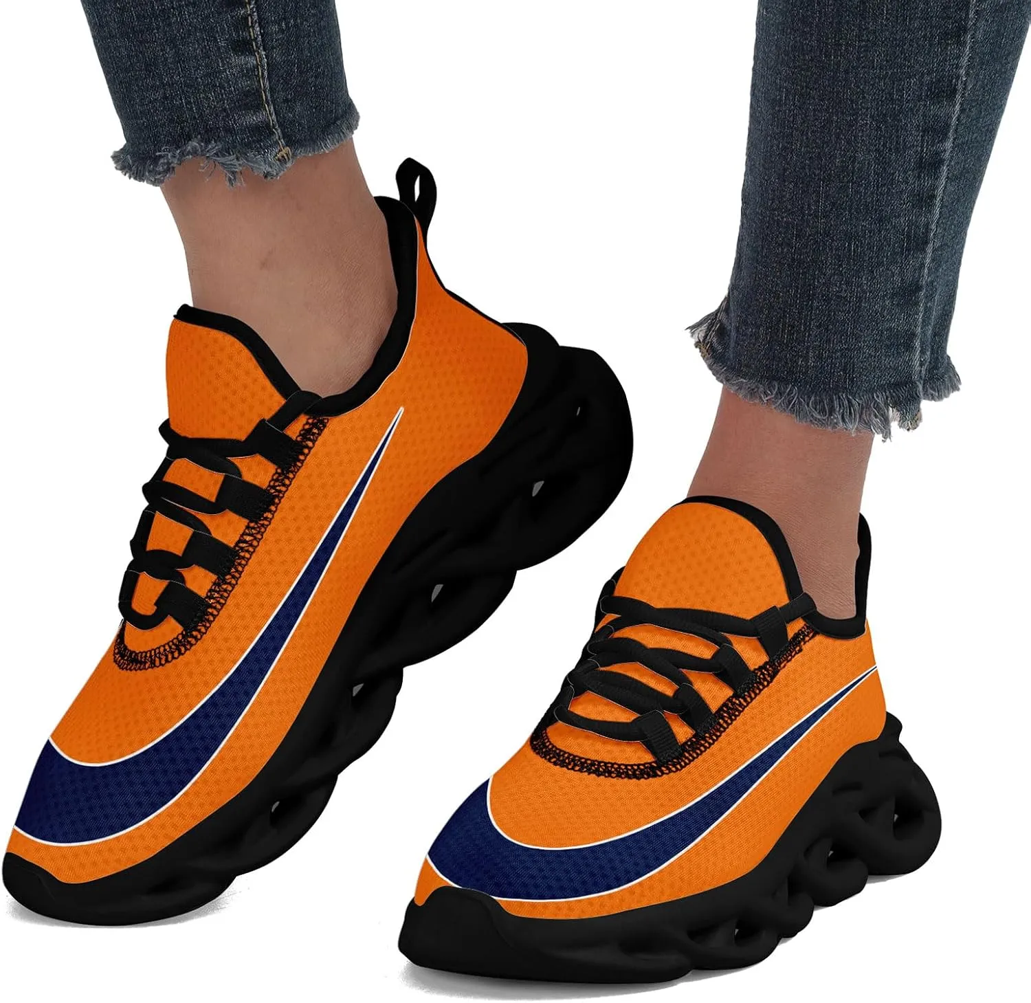 Custom Sneaker for Men Women Personalized Company Name Logo Image Fashion Lightweight Breathable Running Gym Walking Shoes
