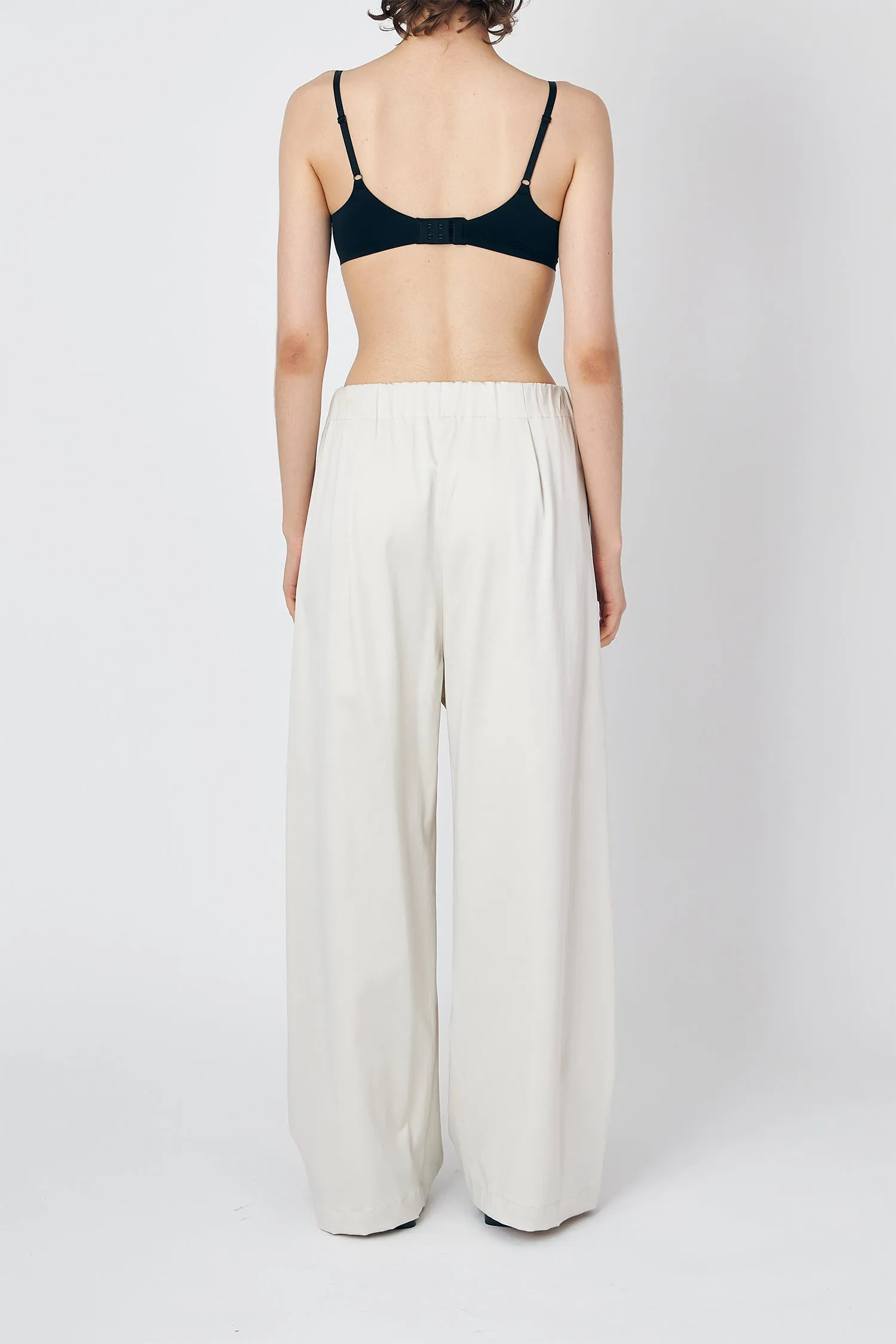 Double Satin Easy Pants