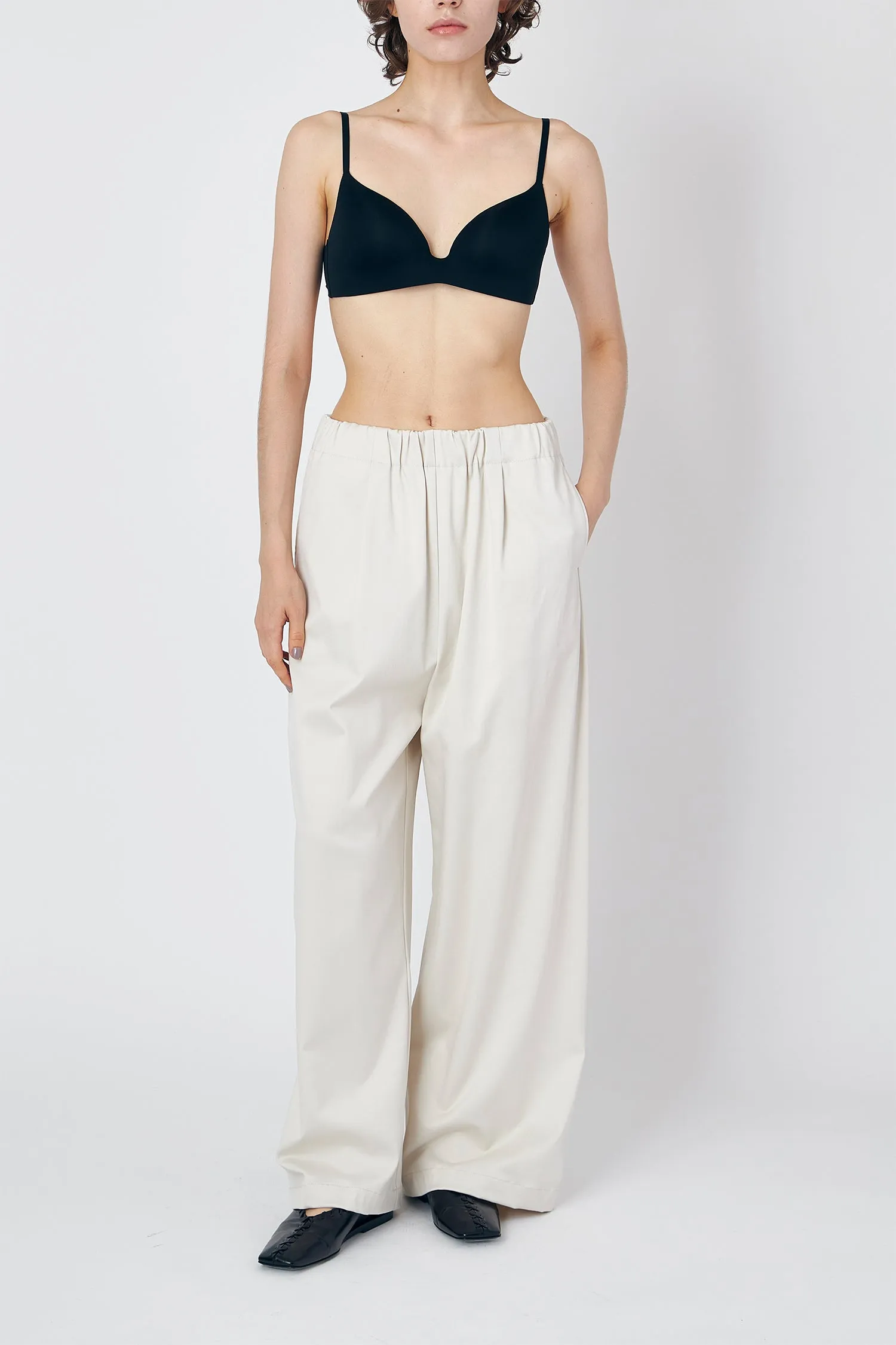 Double Satin Easy Pants