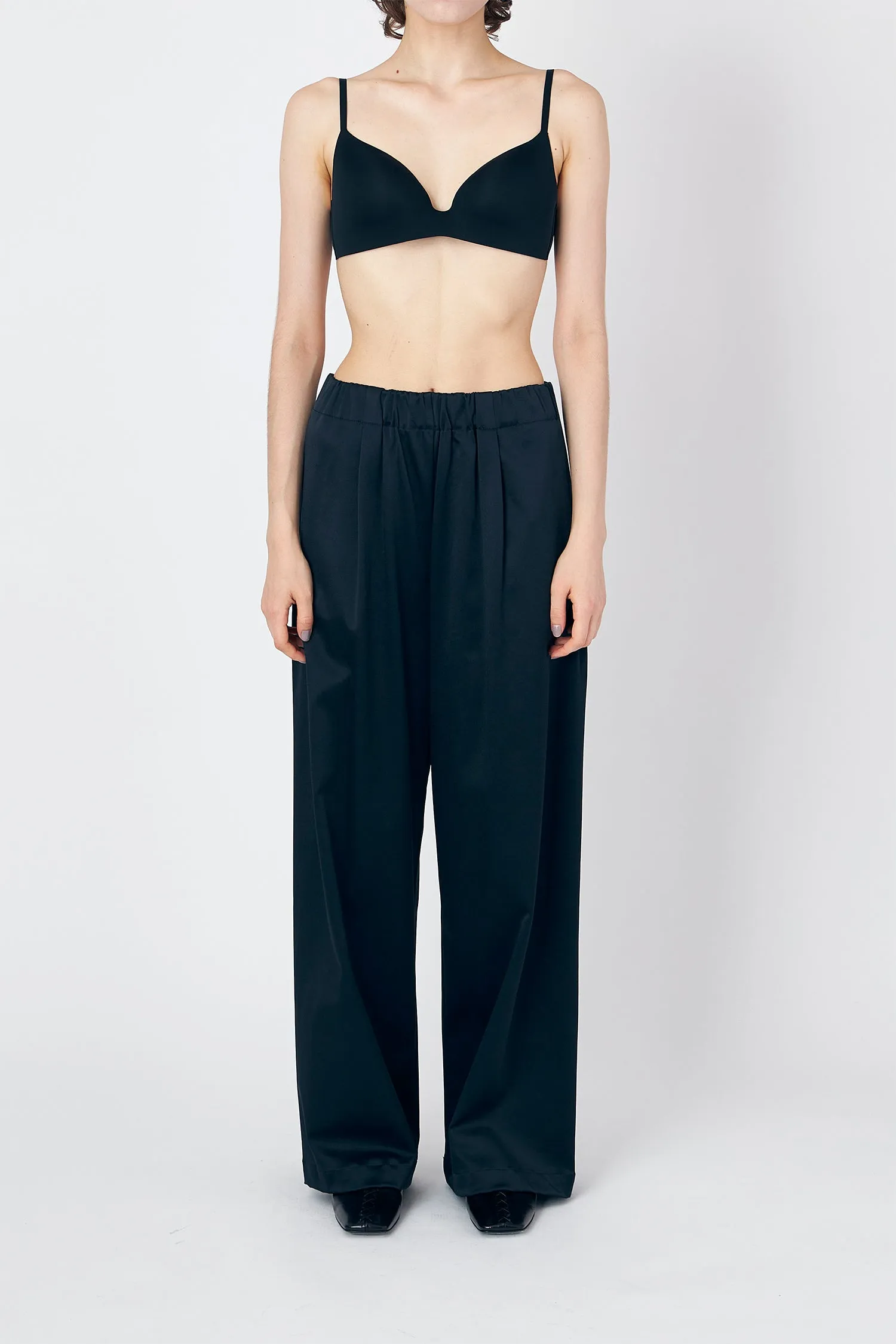 Double Satin Easy Pants
