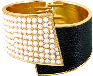 ELABEST Stylish Rhinestone Bracelet Cuff Bracelets Stretch Bracelets Sparkly Hand Chain Wedding Parties Jewelry Accessories for Women