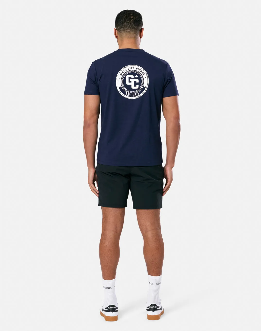 Everyday Graphic Tee in Twilight Navy