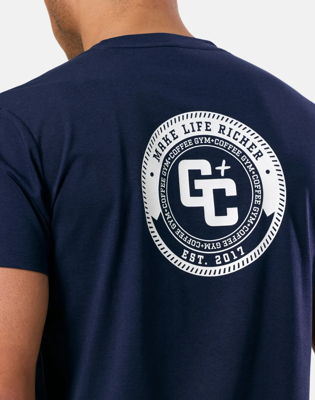 Everyday Graphic Tee in Twilight Navy