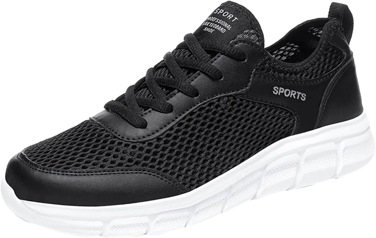 Fashion Summer Men Breathable Mesh Flat Elastic Casual Shoes Mens Sneaker