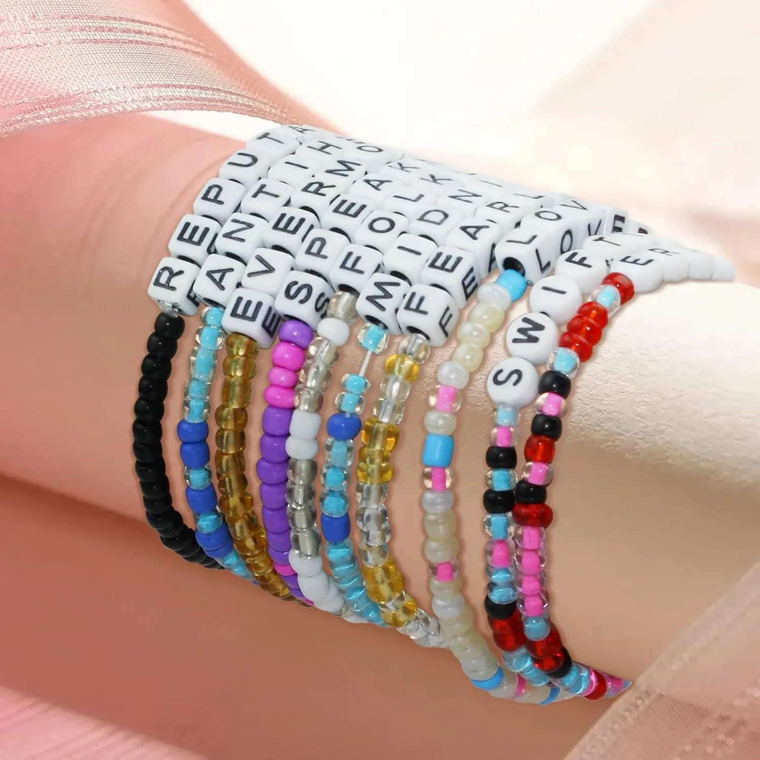 Friendship Bracelet, Bracelet Sets for Music Fans, Top Albums, Concert Outfit Gifts, Girls Friendship Bracelets Bulk