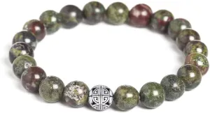 Handcrafted Gemstone Healing Energy Bracelets 925 Sterling Silver Double Happiness Pendant Natural Wellness for Women 8mm Beads