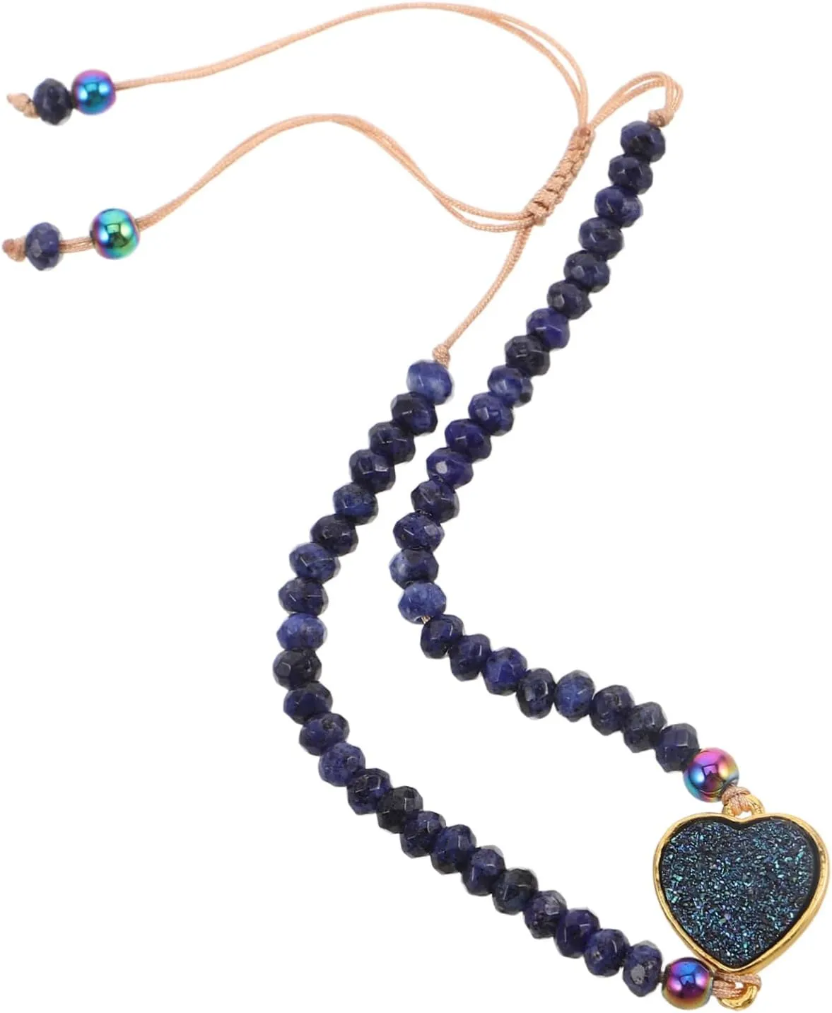 Handmade Natural Stone Bracelet Beaded Statement for Women Inspirational Beaded Jewelry