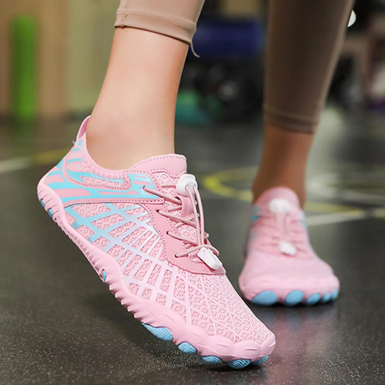 Hike Barefoot Walking Shoes Women Arch Support Pro Healthy & Non-Slip Barefoot Shoes Women Wide Toe Water Shoe for Hiking Non-Slip Neuropathy Grounded Comfort Wear Footwear Breathable Walking