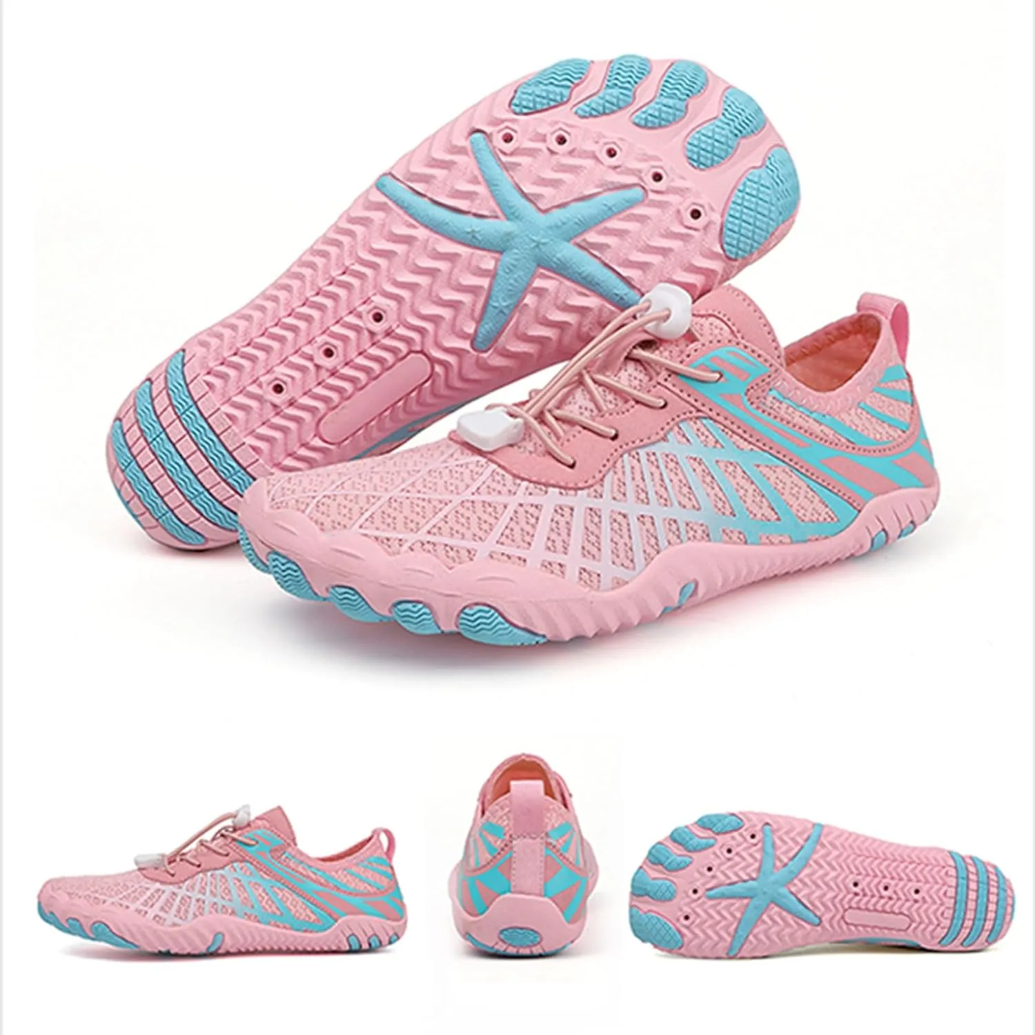 Hike Barefoot Walking Shoes Women Arch Support Pro Healthy & Non-Slip Barefoot Shoes Women Wide Toe Water Shoe for Hiking Non-Slip Neuropathy Grounded Comfort Wear Footwear Breathable Walking