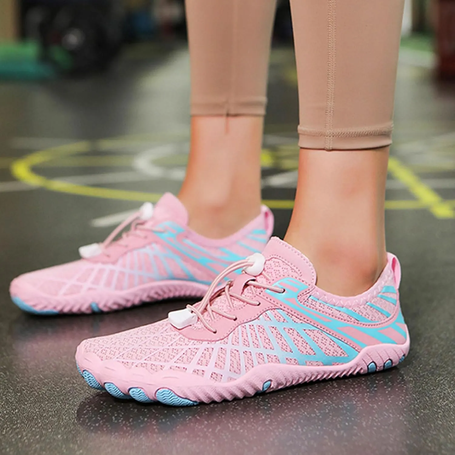 Hike Barefoot Walking Shoes Women Arch Support Pro Healthy & Non-Slip Barefoot Shoes Women Wide Toe Water Shoe for Hiking Non-Slip Neuropathy Grounded Comfort Wear Footwear Breathable Walking