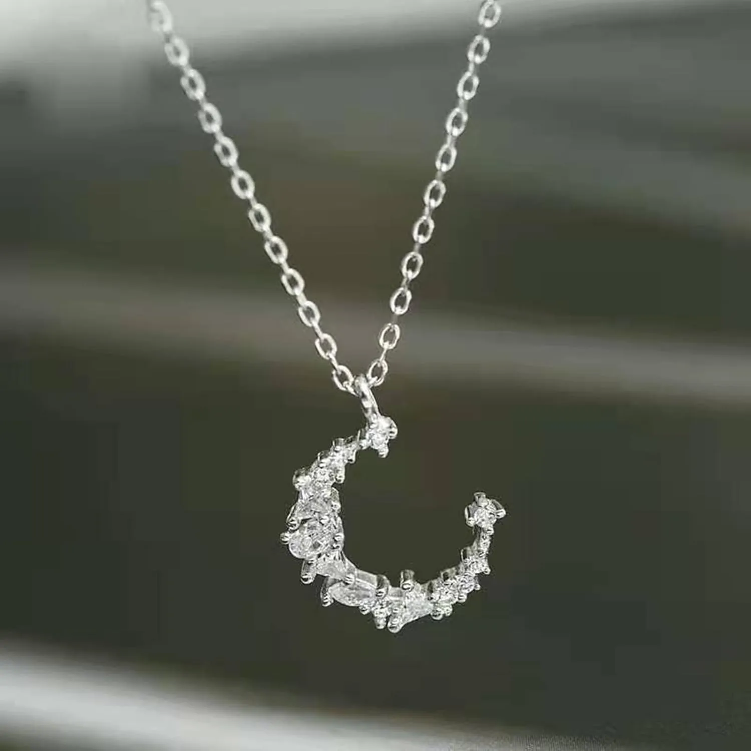 Irregular Y2k Double Layered Mango Necklace for Women with Collarbone Chain Fashionable and Versatile Women's