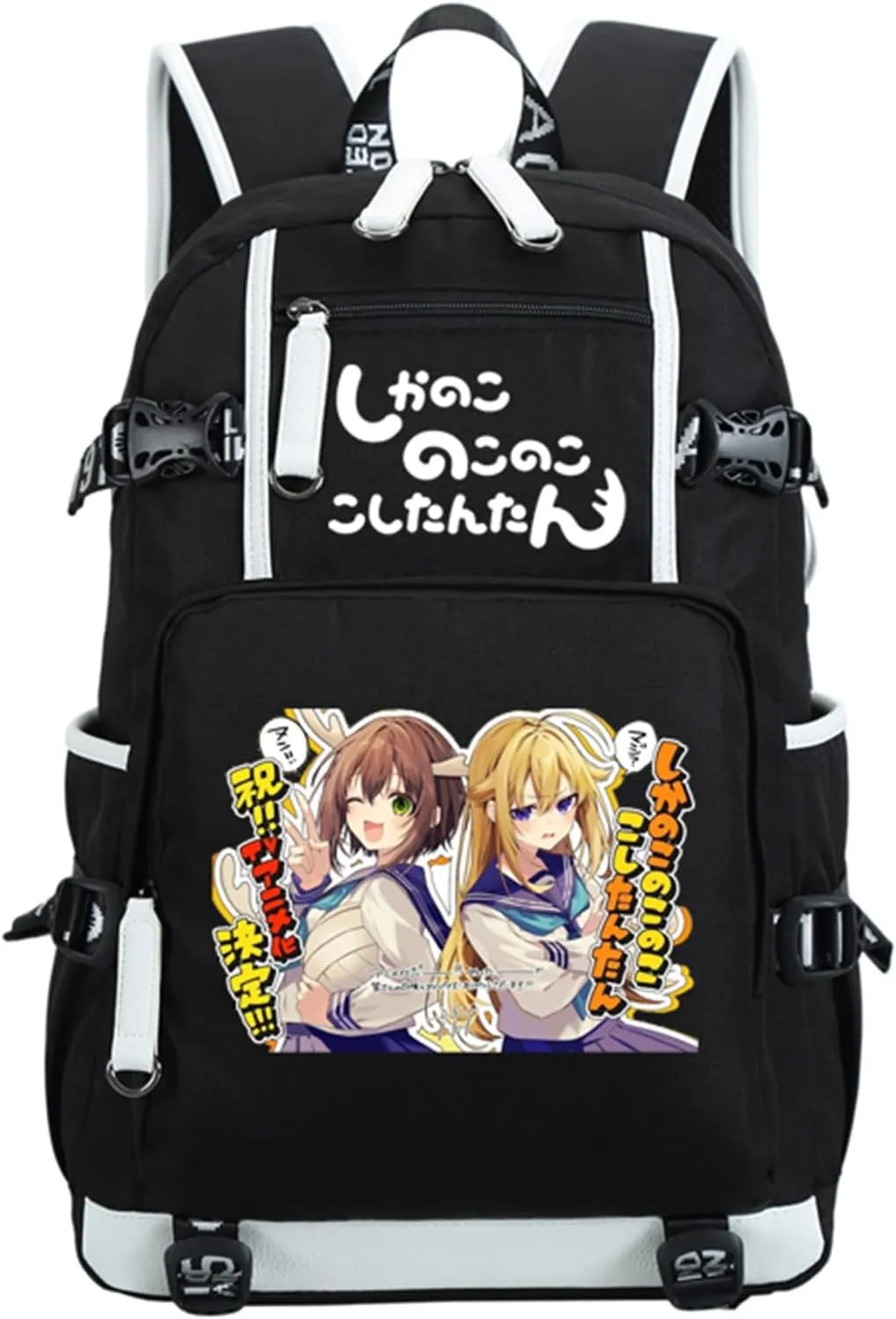 ISaikoy Anime My Deer Friend Nokotan Backpack Bookbag Laptop Bag School Bag 10