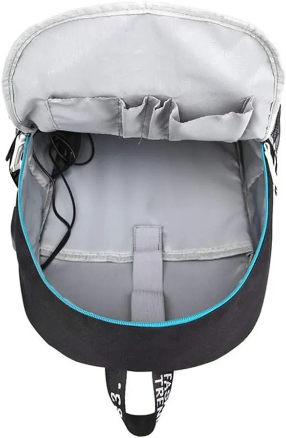 ISaikoy Zenless Zone Zero Backpack Daypack Bookbag Laptop Bag School Bag with USB Port 1