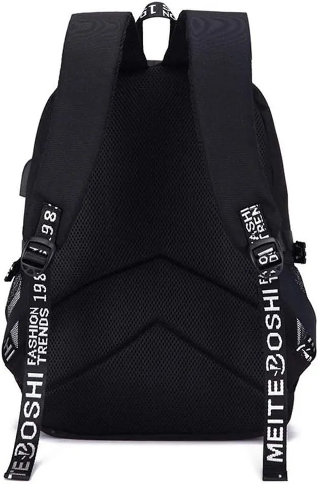 ISaikoy Zenless Zone Zero Backpack Daypack Bookbag Laptop Bag School Bag with USB Port 1