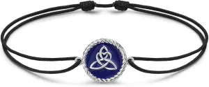 JENDEAR SHINE 925 Sterling Silver Anklet for Women, Adjustable Handmade Rope Chain, Starfish Horseshoe Infinity Trident Celtic Knot Summer Beach Jewelry Anklet