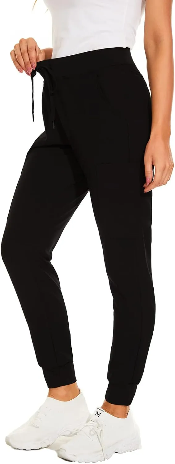 Jogger Scrub Pants for Women, Slim Fit & Anti-Wrinkle Jogger Scrubs