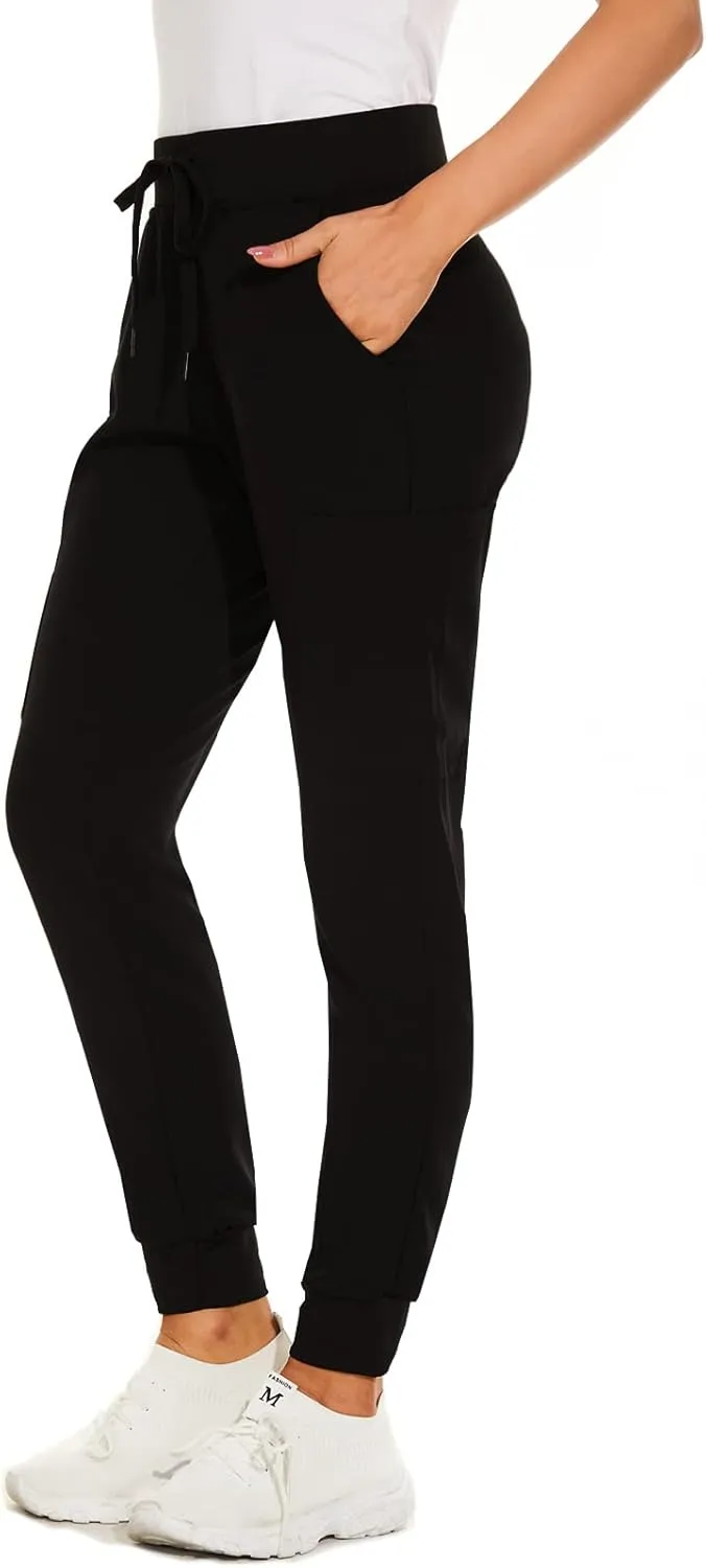 Jogger Scrub Pants for Women, Slim Fit & Anti-Wrinkle Jogger Scrubs