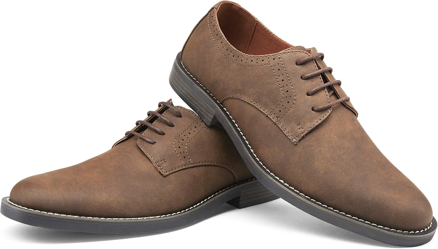 Jousen Men's Dress Shoes Retro Casual Dress Shoes for Men